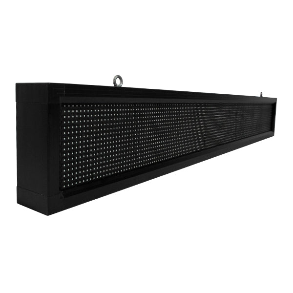 90265 Κυλιόμενη Ψηφιακή Επιγραφή P10 LED SMD AC 220-240V με Wi-Fi - Αδιάβροχή IP54 - Μονής Όψης - Μ168 x Π9 x Υ24cm RGBW