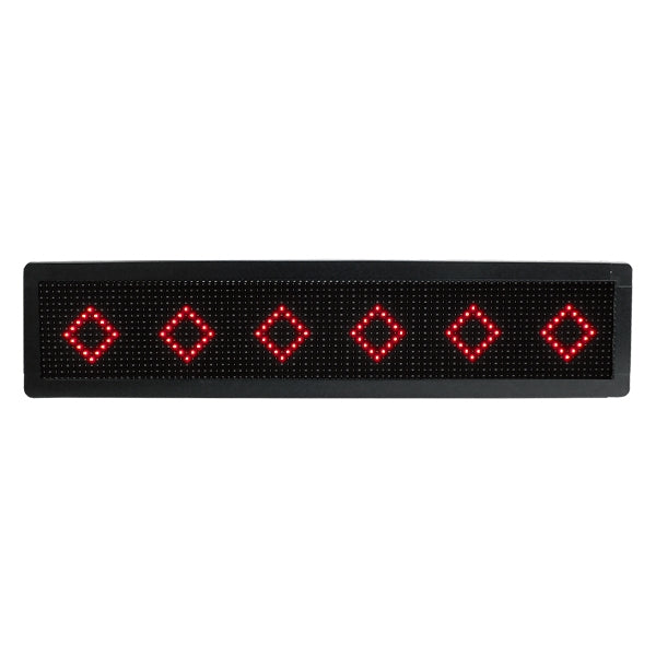 90305 Κυλιόμενη Ψηφιακή Επιγραφή P10 LED SMD AC 220-240V με Wi-Fi - Αδιάβροχή IP65 - Διπλής Όψης - Μ104 x Π12 x Υ20cm RGBW