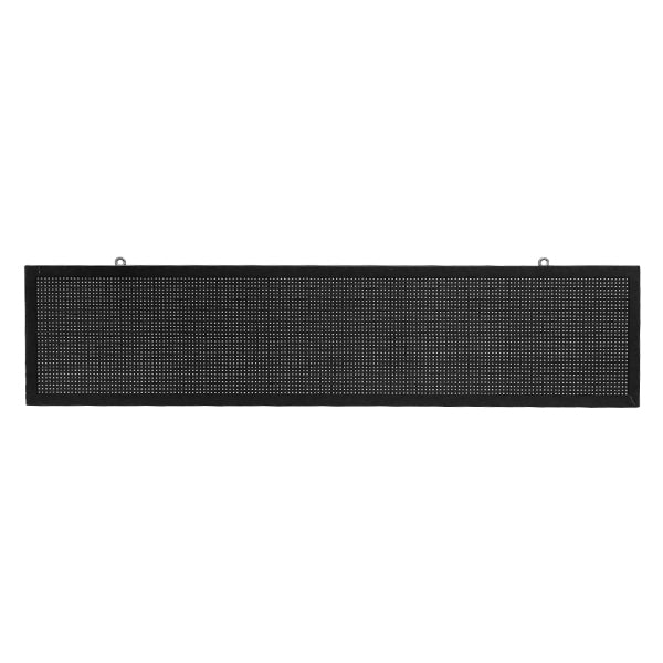 90334 Κυλιόμενη Ψηφιακή Επιγραφή P10 LED SMD AC 220-240V με Wi-Fi - Αδιάβροχή IP65 - Διπλής Όψης - Μ168 x Π12 x Υ40cm Πορτοκαλί
