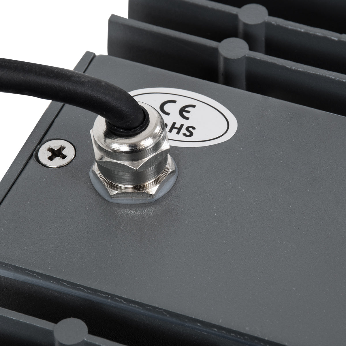 FLOOD-TINY 90367 Προβολέας Wall Washer για Φωτισμό Κτιρίων LED 27W 2295lm 3° DC 24V Αδιάβροχο IP65 L13.8 x W16.4 x H7cm Αρχιτεκτονικό Πορτοκαλί 2200K - Γκρι Ανθρακί