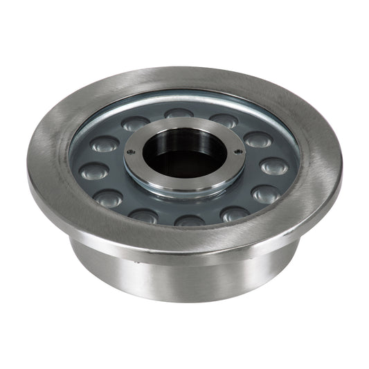 UNDERWATER-DENIS 90438 Υποβρύχιο Χωνευτό Φωτιστικό Σποτ Ειδικό για Σιντριβάνια - Πισίνες - Τζακούζι LED 12W 1080lm 30° DC 24V Αδιάβροχο IP68 Φ19.5 x Υ7.5cm Θερμό Λευκό 2700K - Ανοξείδωτο Ατσάλι SS304