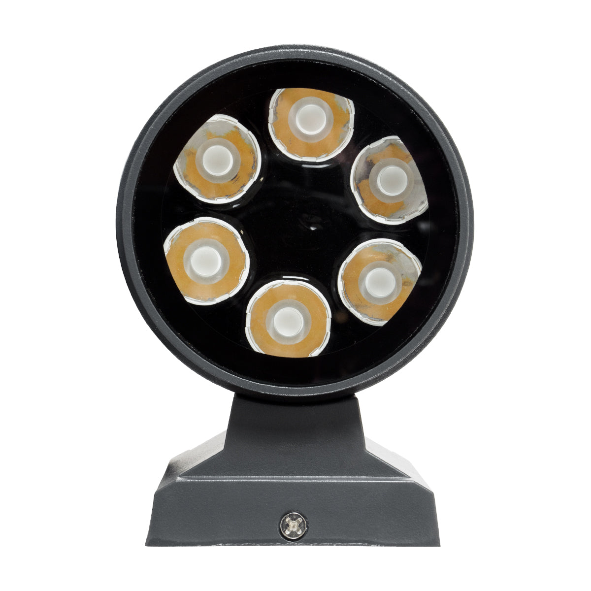 WALLLIGHT-SONA 90481 Φωτιστικό Τοίχου - Απλίκα LED 12W 1080lm 5° DC 24V Αδιάβροχο IP67 Μ9.5 x Π13 x Υ11cm Θερμό Λευκό 2700K - Γκρι Ανθρακί