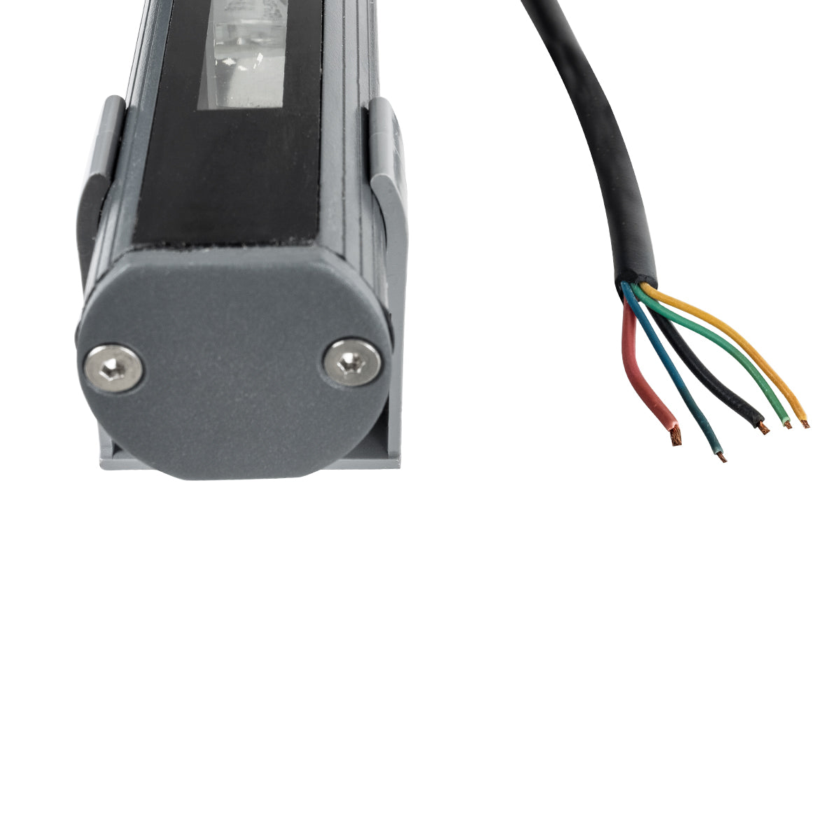 WINDOW-BARI 90513 Αρχιτεκτονικό Φωτιστικό Ανάδειξης Παραθύρων & Θυρών - Window & Door Light LED 12W 1020lm 8x180° DC 24V Αδιάβροχο IP65 Μ30 x Π4 x Υ3.5cm RGBW DMX512 - Γκρι Ανθρακί