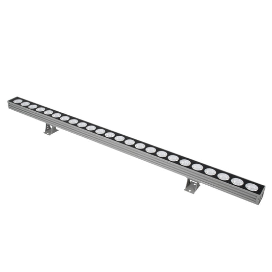 WASHER-JAVIA 90554 Μπάρα Φωτισμού Wall Washer LED 48W 3840lm 5° DC 24V Αδιάβροχο IP67 Μ100 x Π5.2 x Υ3.6cm (Υ8.5 με Βάση) Αρχιτεκτονικό Πορτοκαλί 2200K - Γκρι Ανθρακί