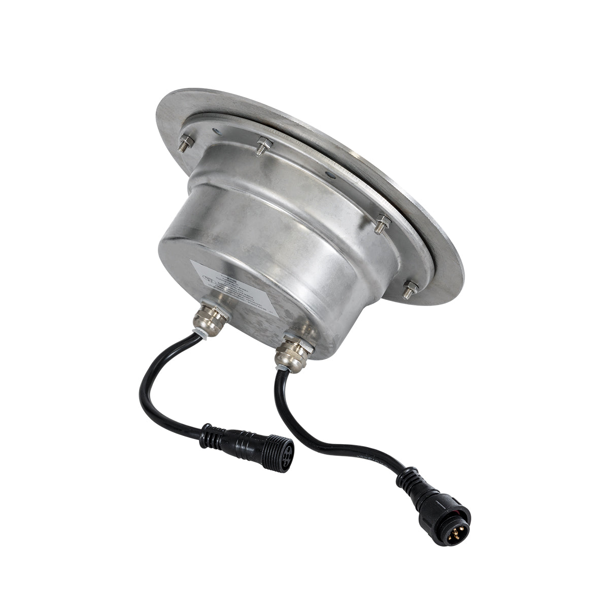 UNDERGROUND-SINA 90573 Χωνευτό Φωτιστικό Σποτ Δαπέδου LED 18W 1530lm 15° DC 24V Αδιάβροχο IP68 Φ20 x Υ11cm RGBW DMX512 - Ανοξείδωτο Ατσάλι