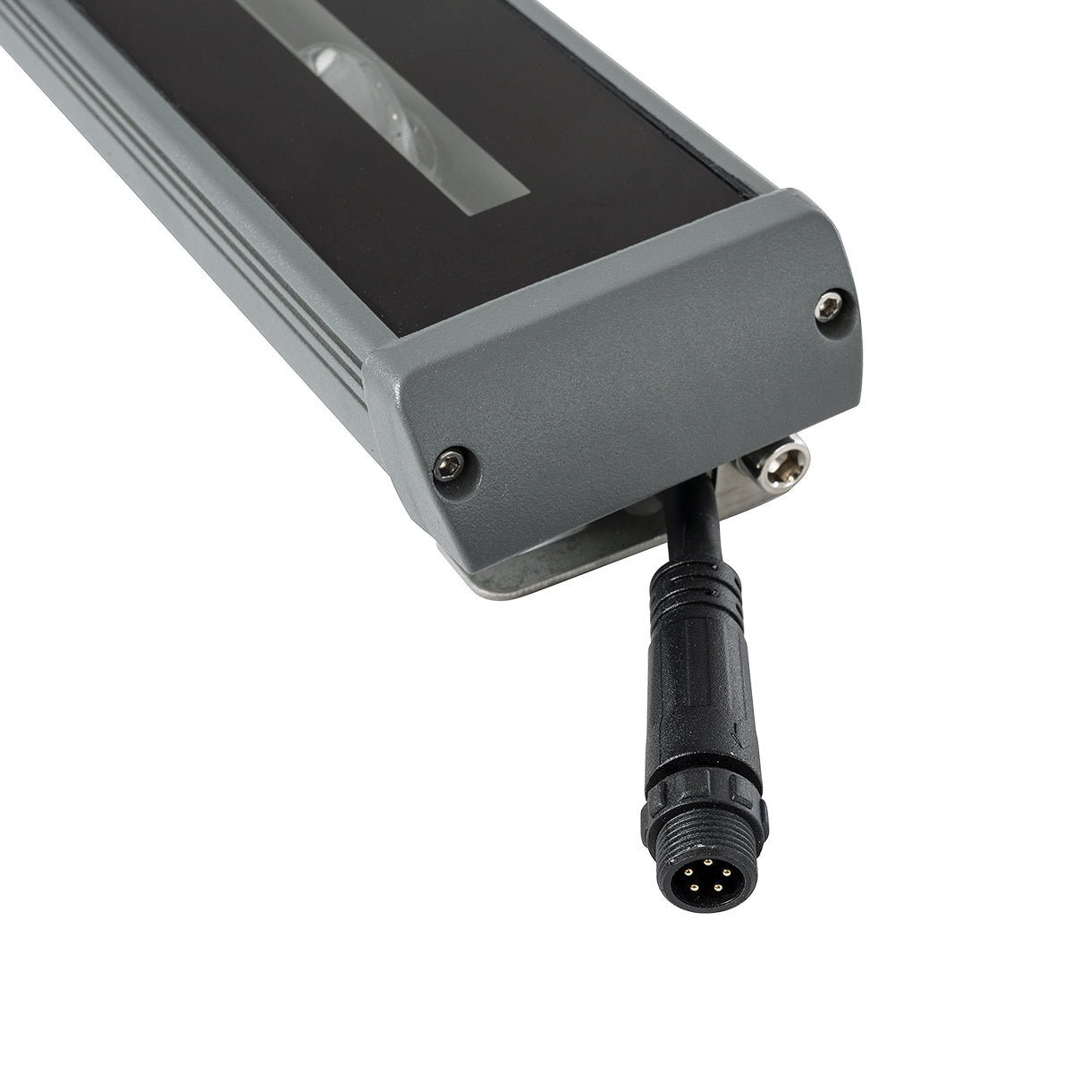 WINDOW-RAFI 90729 Αρχιτεκτονικό Φωτιστικό Ανάδειξης Παραθύρων & Θυρών - Window & Door Light LED 18W 1530lm 8x180° DC 24V Αδιάβροχο IP67 Μ30.5 x Π6.7 x Υ4.5cm RGBW DMX512 - Γκρι Ανθρακί