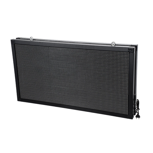 DISPLAY 90815 Κυλιόμενη Ψηφιακή Επιγραφή P10 Διπλής Όψης LED AC 220-240V Αδιάβροχο IP65 Πορτοκαλί - WiFi Control μέσω FK APP - Αισθητήρας Θερμοκρασίας & Υγρασίας - Μ102 x Π11 x Υ54.5
