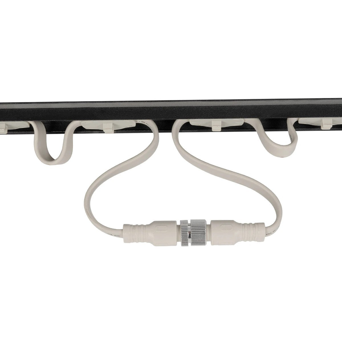 90830 4 x Digital Pixel Addressable Facade Aluminum Bars - 4 x Ψηφιακές Μπάρες Αλουμινίου Πρόσοψης Κτιρίων LED SMD 3535 45W 60LED 60PIXEL SPI/TTL Protocol IC UCS512B 2700lm 120° DC 12V IP67 RGB - Μαύρο Σώμα - Μ400 x Π4.5 x Υ3.6cm - 4 Μπάρες