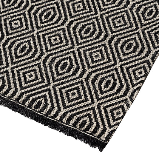 Πατάκι Βαμβακερό Cocotton 9227 75x150εκ Ανθρακίτης-Γκρι