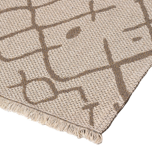 Χαλί Βαμβακερό Cocotton 9230 Μπεζ 125x180εκ