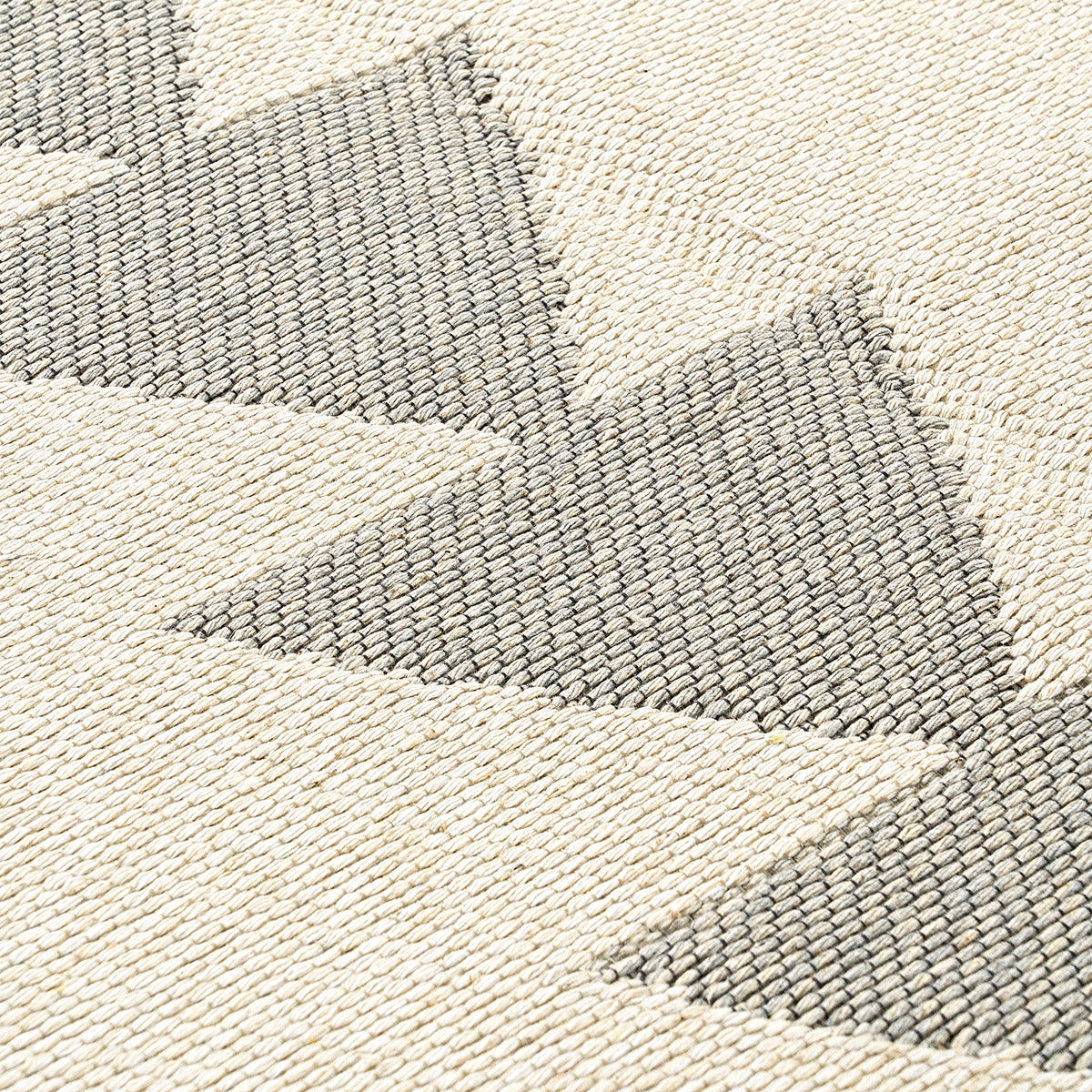 Χαλί Βαμβακερό Διπλής Όψεως Duo Art 9245 160x230εκ Γκρι