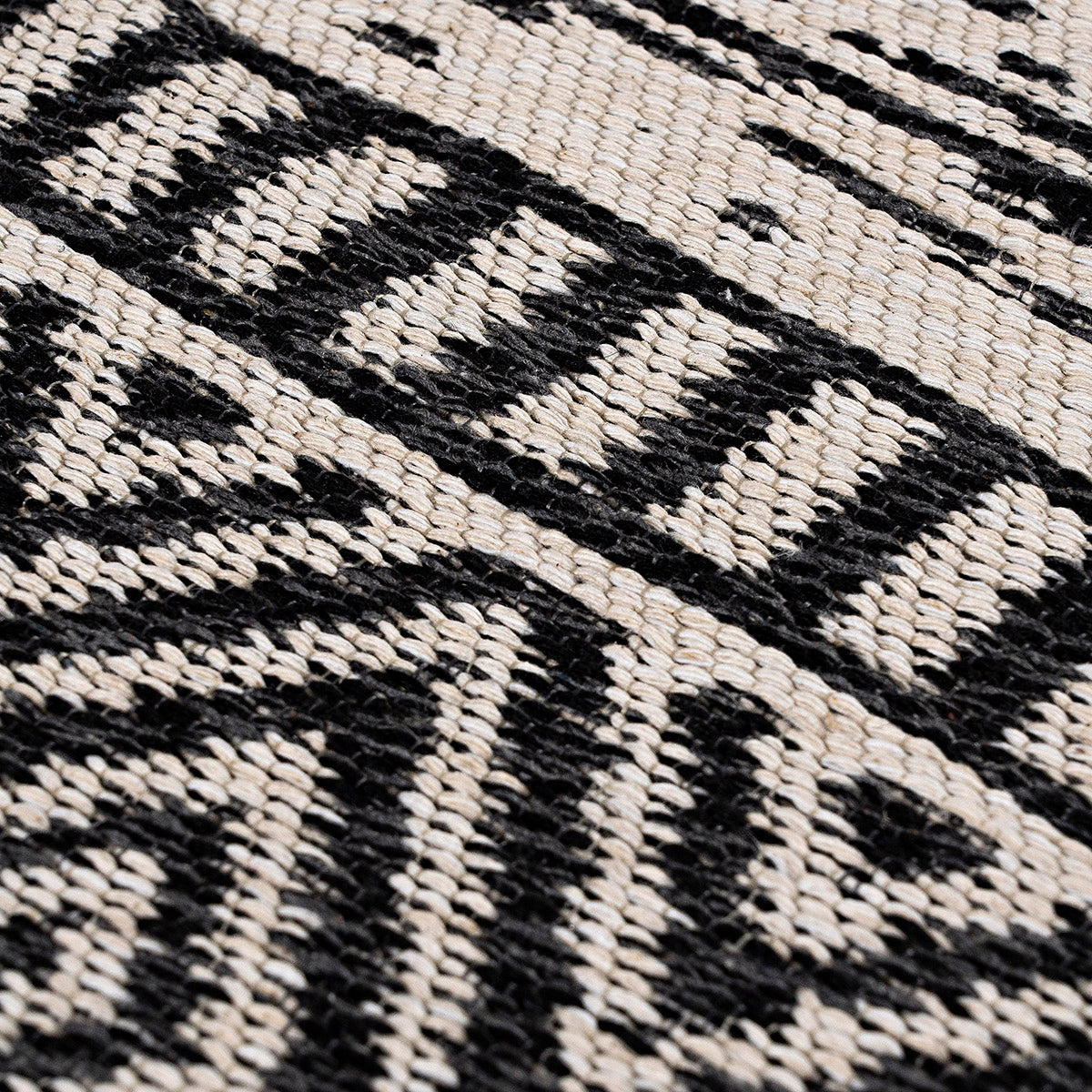 Χαλί Βαμβακερό Διπλής Όψεως Duo Art 9252 160x230εκ Ανθρακίτης