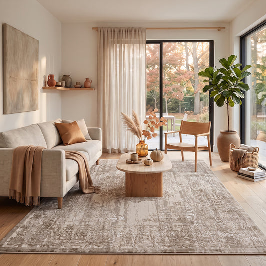 Χαλί Vision Art 9258 Μπεζ 200x290εκ