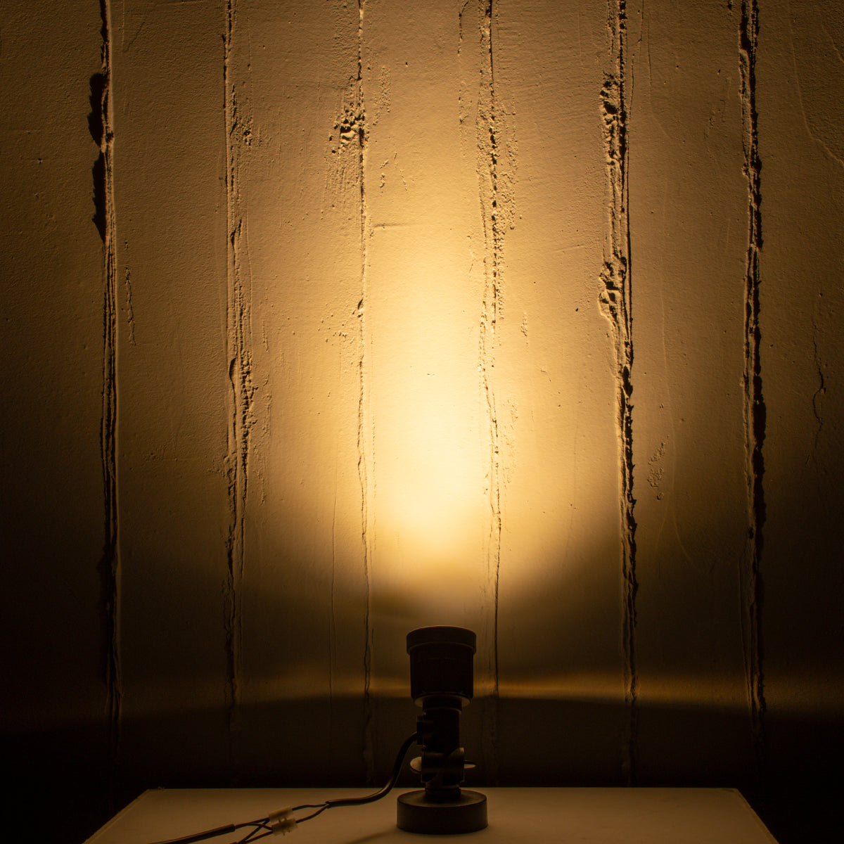 GARDENINI 61546 Επιφανειακό Φωτιστικό Σποτ Κήπου LED 5W 650lm 38° DC 24V IP68 Υψηλής Αντοχής ABS IK06 Φ7 x Υ14.5cm - Θερμό Λευκό 2700K Dimmable - Μαύρο - Bridgelux Chip