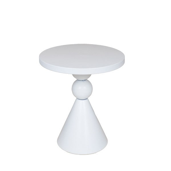 ΤΡΑΠΕΖΙ BOHΘΗΤΙΚΟ ΜΕΤΑΛΛΙΚΟ ΛΕΥΚΟ 35x35x40