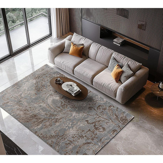 Διάδρομος με το Μέτρο Zenia Art 9441 67εκ Μπεζ/Γκρι