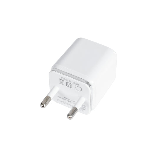 79701 Φορτιστής Πρίζας Charger 1x Type-A USB Port 1.0 & 1x Type-A USB Port 2.1 For IPad DC 5V 3.1A Max 15W