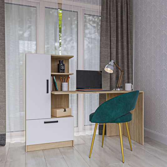 Γραφείο Standart Σονόμα Λευκό 150x59x120