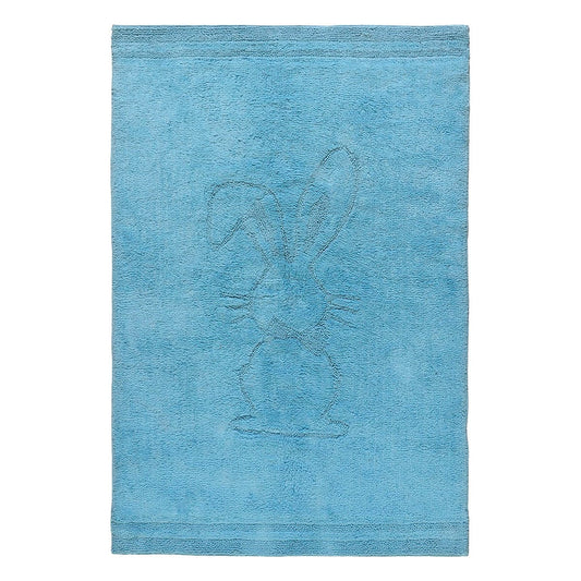 Χαλί Βαμβακερό Cottony Art 9551 Σιέλ 120x180εκ