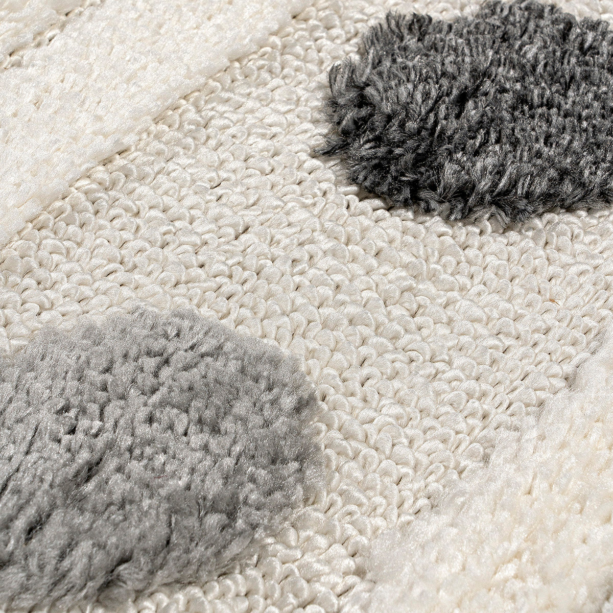 Ροτόντα Loop Art 9559 160x160εκ Γκρι Λευκό