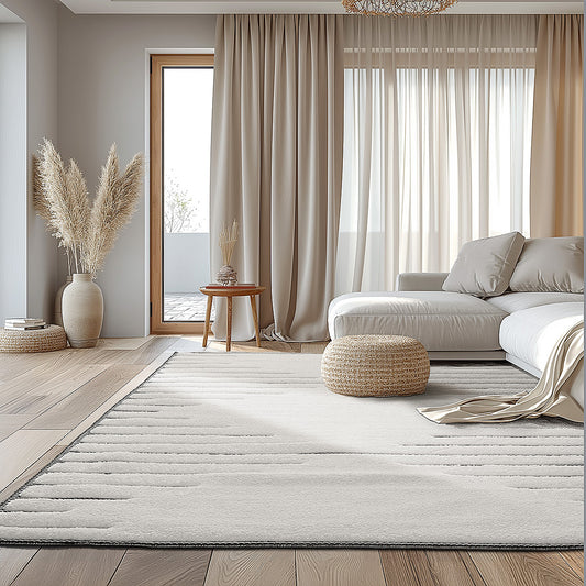 Χαλί Cozy Art 9637 Εκρού 160x230εκ