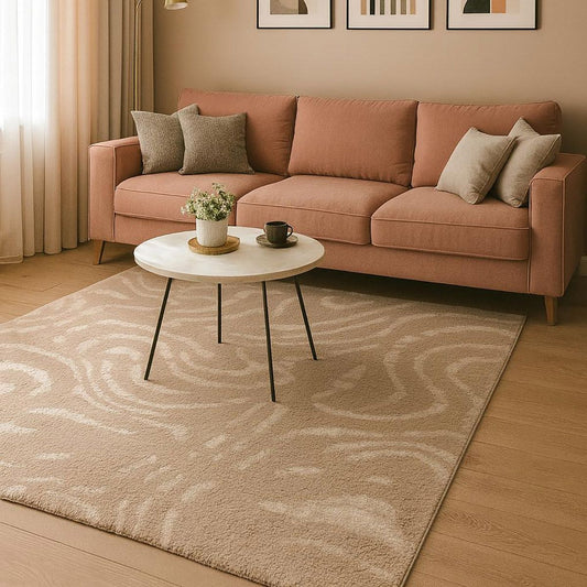 Χαλί Puffy Art 9656 Μπεζ 160x230εκ