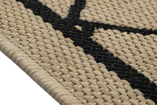 Ροτόντα Ψάθα με Κρόσια Sol Art 9756 160x160εκ Μπεζ