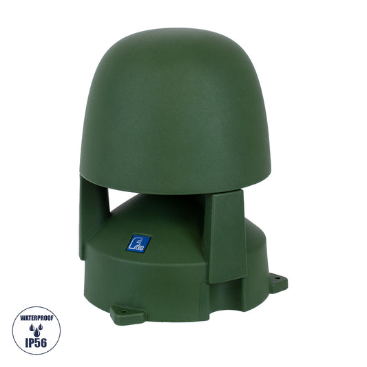 FDB LS208 98014 Επιδαπέδιο Παθητικό Ηχείο Εγκαταστάσεων με Μετασχηματιστή 100V & 8Ω - 150W RMS (300W Peak) - 1 x 8" Inches LF & 1 x 1" Inches HF - Αδιάβροχο IP56 - Πράσινο - Μ38 x Π38 x Υ49