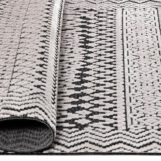 Πατάκι Boutique Art 9822 80x150εκ Γκρι