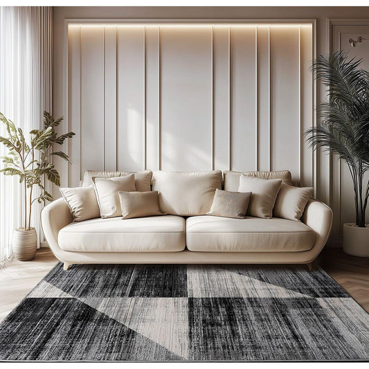 Διάδρομος με το Μέτρο Serena Art 9839 67εκ Γκρι