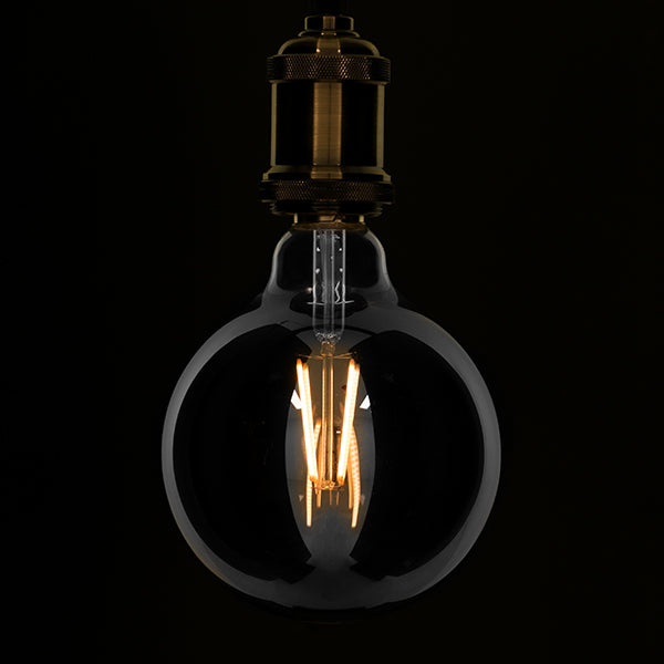 99073 Λάμπα E27 G125 Γλόμπος LED LONG FILAMENT 8W 800 lm 320° AC 85-265V Edison Retro με Φιμέ Γυαλί Θερμό Λευκό 2700 K Dimmable