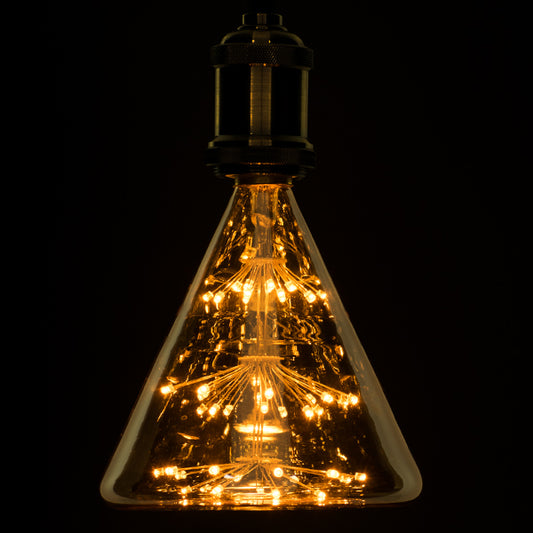 99213 Λάμπα E27 CNC150 MTX Conical DIODE HP LED String 4W 400 lm 320° AC 85-265V Edison Retro με Μελί Γυαλί Ultra Θερμό Λευκό 2200 K