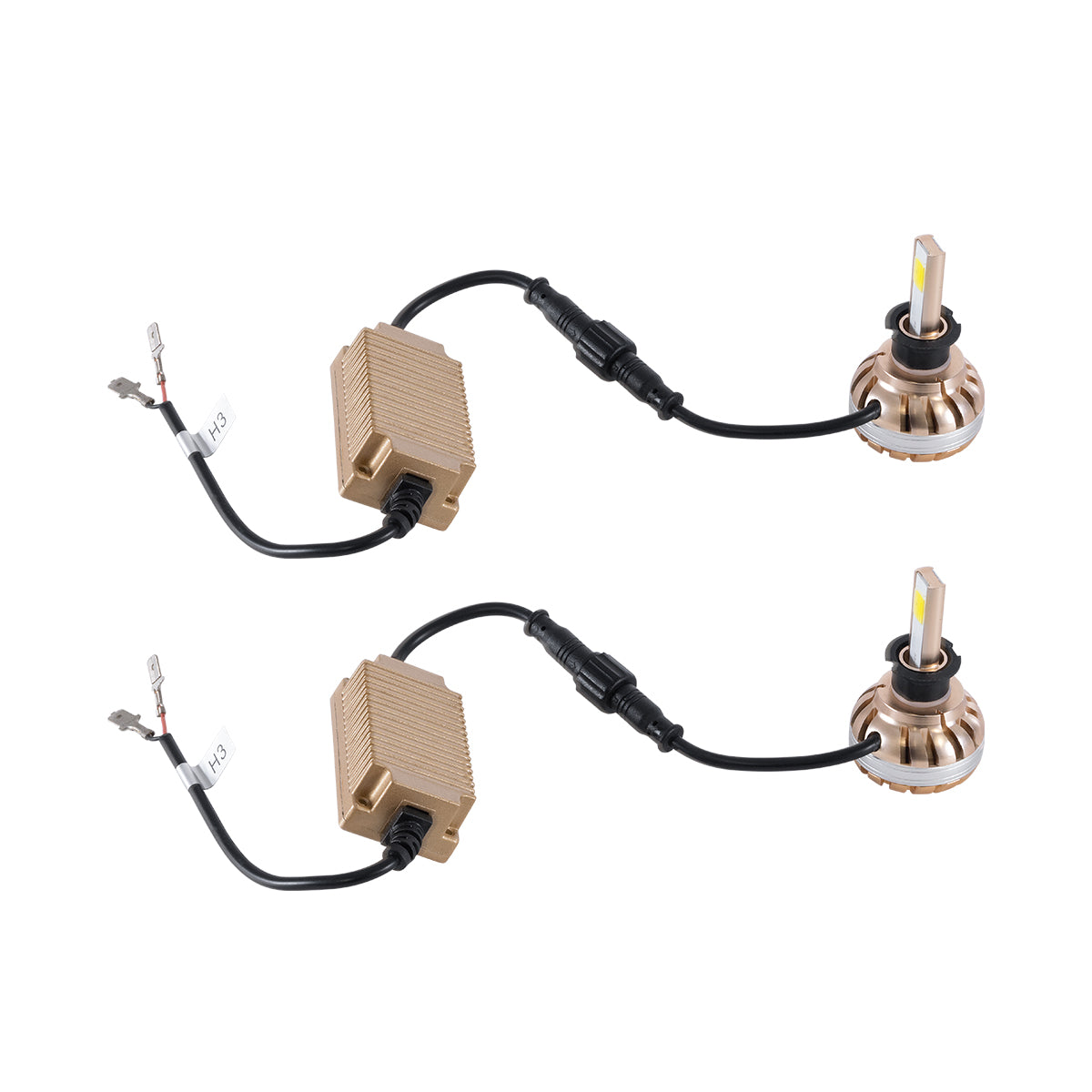 99701 LED HID KIT H3 45 Watt COB LED 3600 Lumen 9-32 Volt DC 6000K