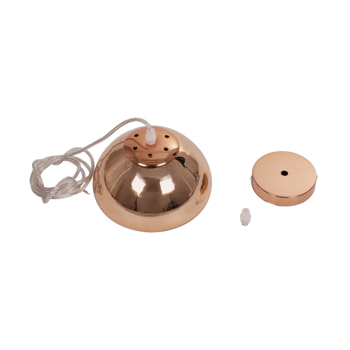 CRISTIN 999-0038 Μοντέρνο Κρεμαστό Φωτιστικό Οροφής με Ντουί 1 x G4 AC 220-240V IP20 - Χάλκινο - Μ18 x Π18 x Υ13