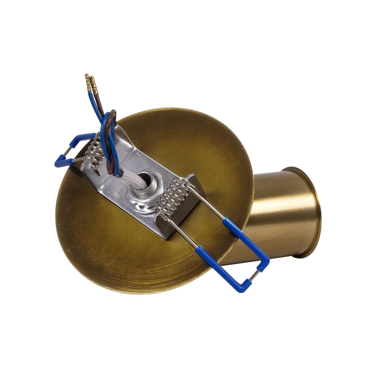 SARA 999-0061 Χωνευτό Φωτιστικό Οροφής Σποτ Μονόφωτο 1 x E27 IP20 Χρυσό Μέταλλο - Μ8,5 x Π8,5 x Υ11