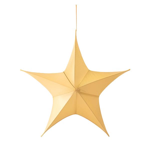 ΑΣΤΕΡΙ ΥΦΑΣΜΑΤΙΝΟ ΧΡΥΣΟ ΙΡΙΔΙΖΟΝ 80εκ