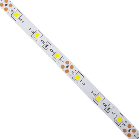 AVILA 90590 Ταινία LED 4.8W/m 300lm/m 120° DC 12V IP20 60 x SMD3528 Chip/m Ψυχρό Λευκό 6000K Dimmable - Μ500 x Π0.8 x Υ0.2 - Ρολό 5 Μέτρων