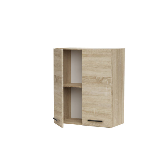 Alina Πάνω Ντουλάπι Σονόμα-Μόκκα 60x30,5x71,8
