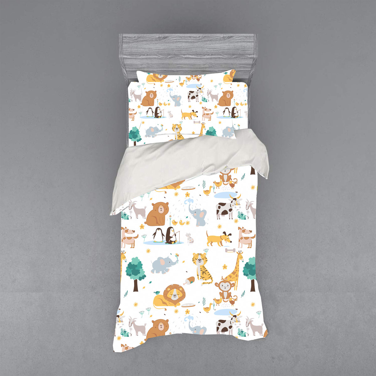 Παιδικά Σετ Σεντόνια Μονά Animals