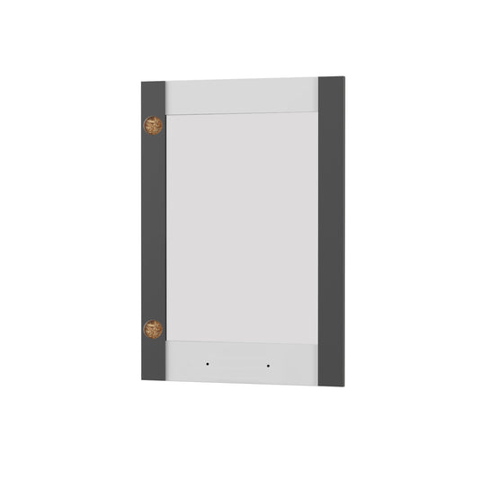 Άνω Πορτάκι-Τζάμι Δεξί Charlotte Γραφίτης 50x71.8x1.6