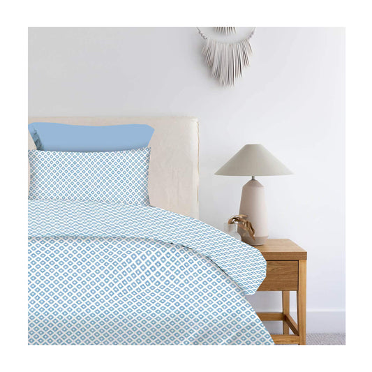 Σετ Σεντόνια 2x(1,75x2,60εκ) + 1x(52x72εκ) Ariel Blue