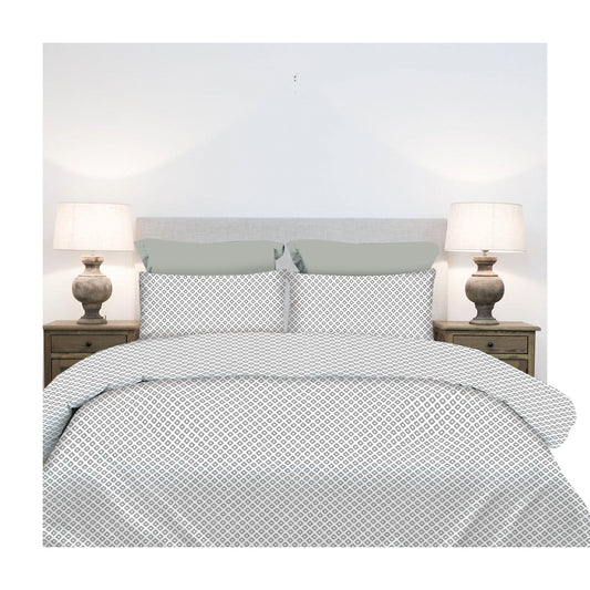 Σετ Σεντόνια 2x(2,45x2,60εκ) + 2x(52x72εκ) Ariel Grey