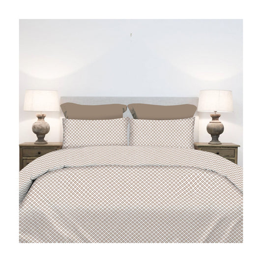 Σετ Σεντόνια 2x(2,45x2,60εκ) + 2x(52x72εκ) Ariel Beige