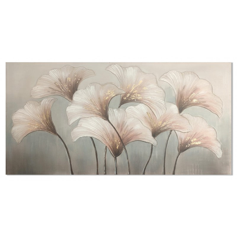 Πίνακας 'Λουλούδια' Καμβάς Πολύχρωμος 120x3x60