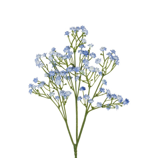 BLUE BRANCH BABY BREATH 21296 Τεχνητό Διακοσμητικό Κλαδί Μπλέ Γυψοφίλης Y53cm