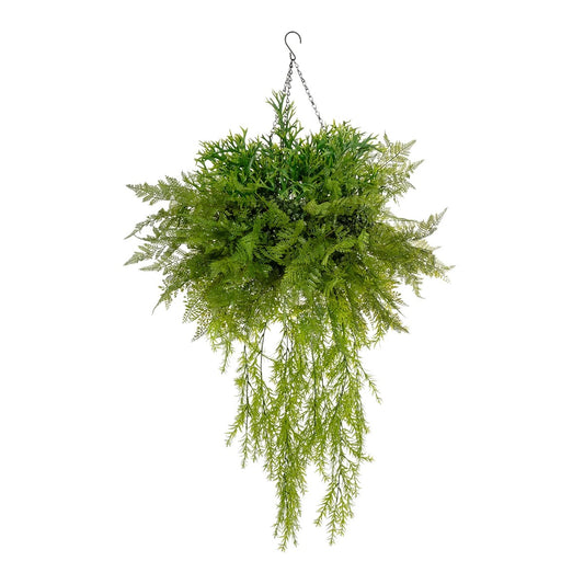 BOUQUET VARIOUS HANGING PLANT 20625 Τεχνητό Κρεμαστό Διακοσμητικό Φυτό Μιξ Μ75 x Π75 x Y100