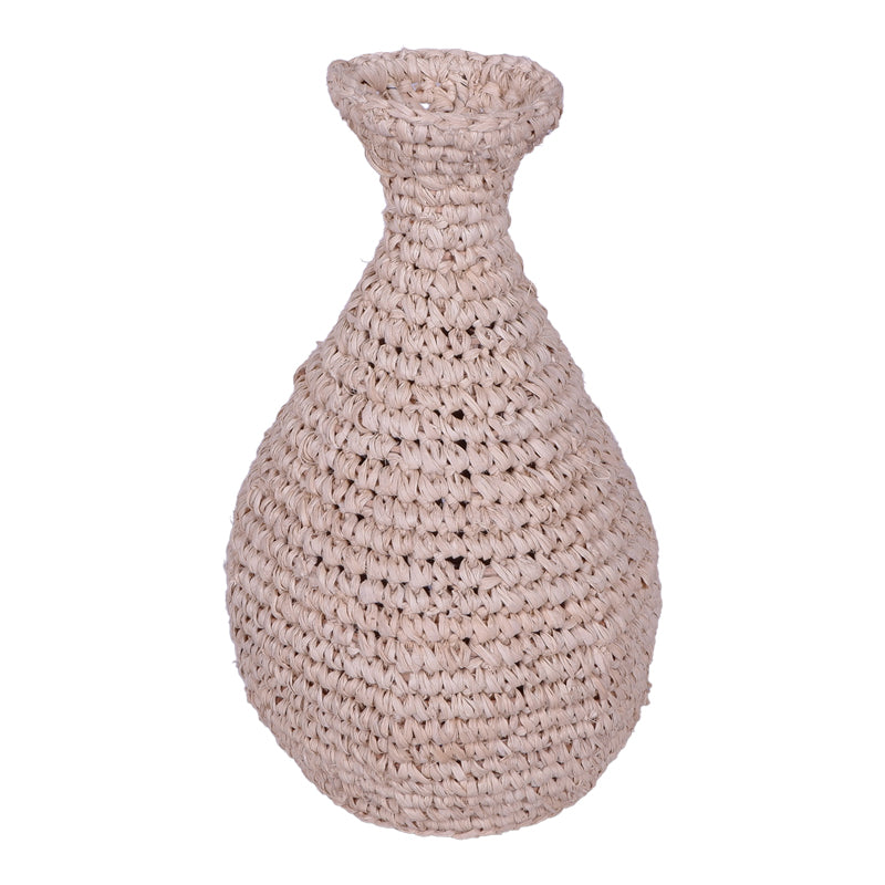 Βάζο Sannery I Sisal σε Φυσική Απόχρωση Φ20x32