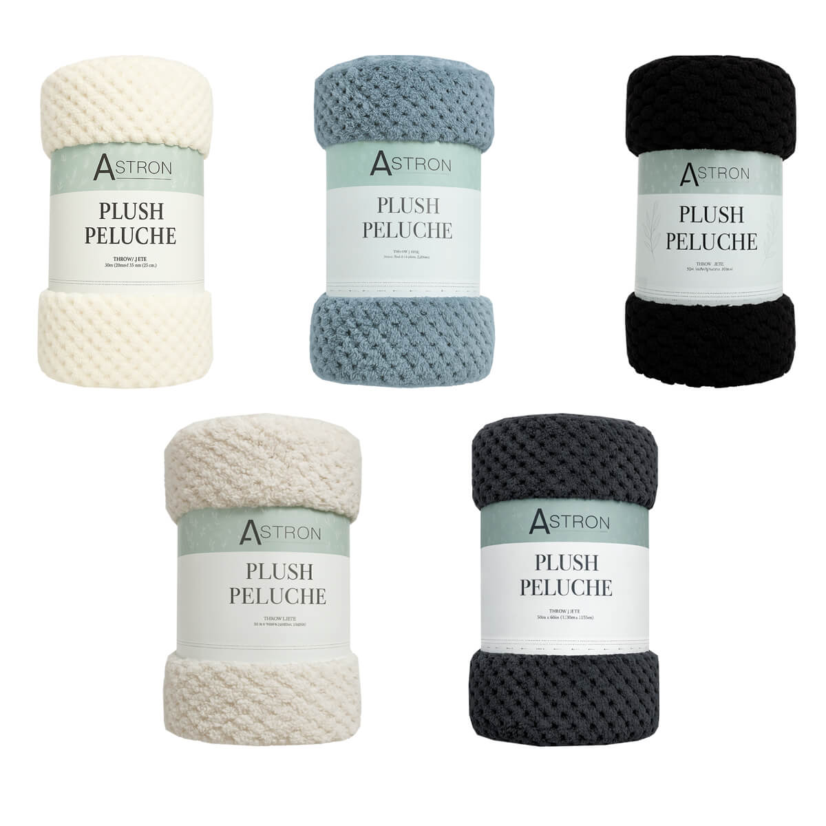 Κουβέρτα Καναπέ / Διακοσμητικό Ριχτάρι 130x160εκ Ecru