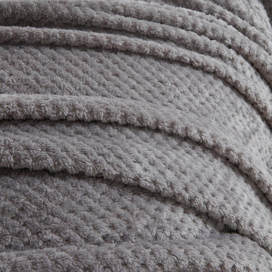 Κουβέρτα Καναπέ / Διακοσμητικό Ριχτάρι 130x160εκ Dark Grey