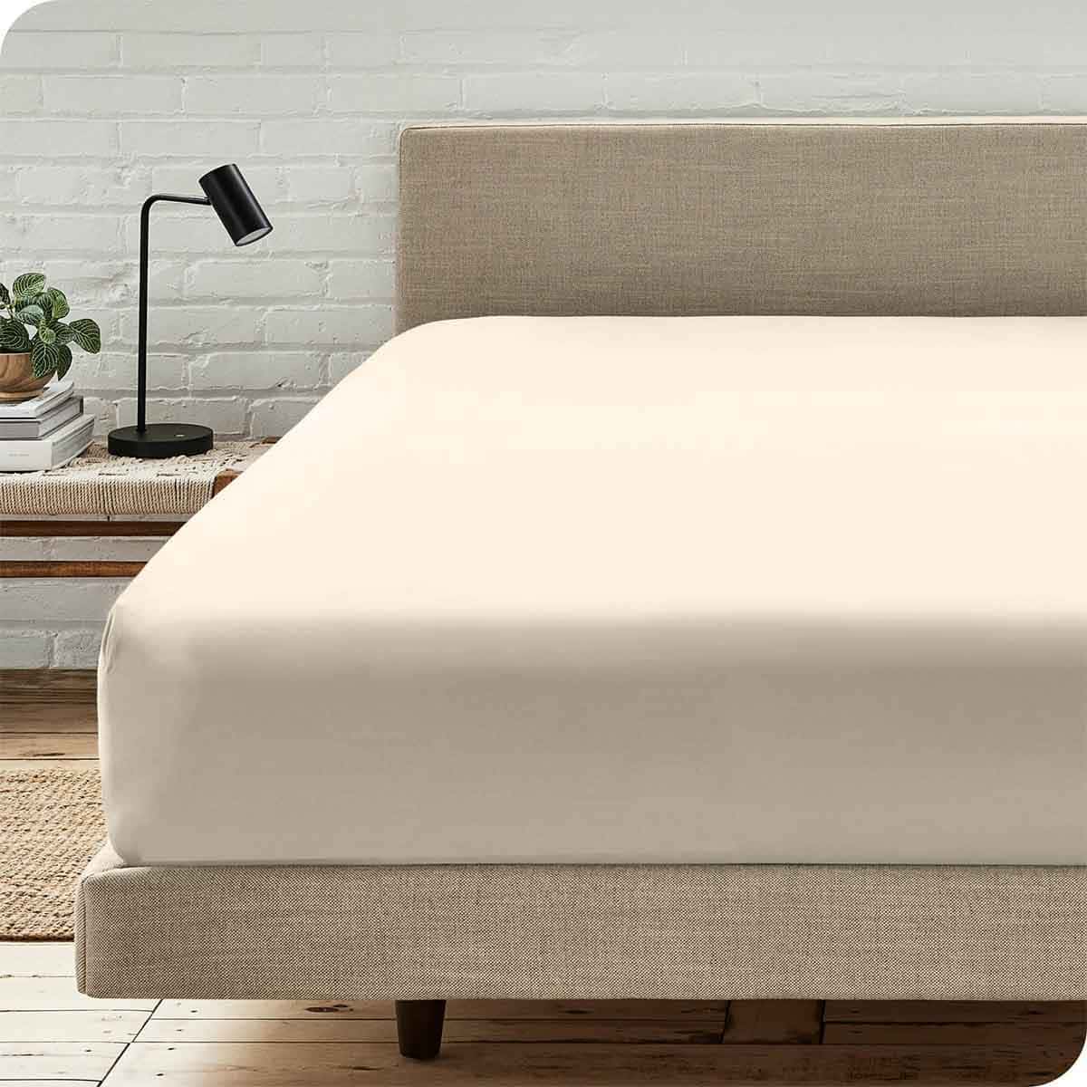 Σεντόνι με Λάστιχο 160x200+40εκ Beige